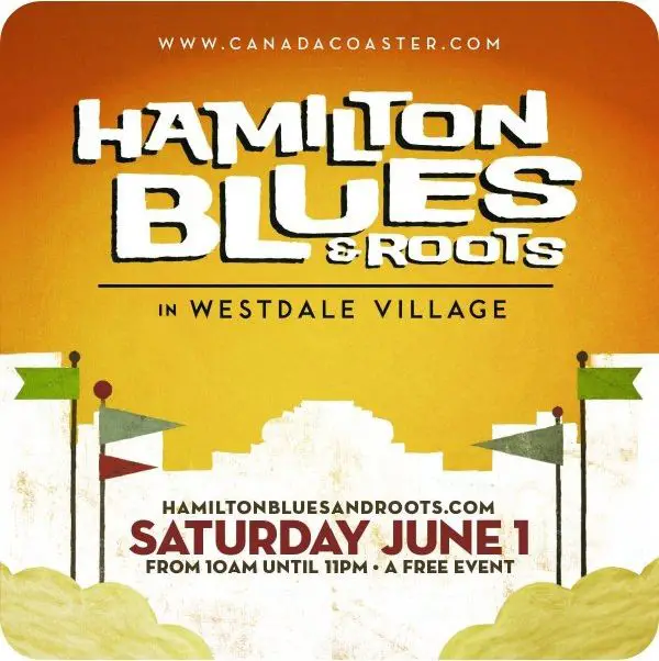 Hamilton Blues Coaster